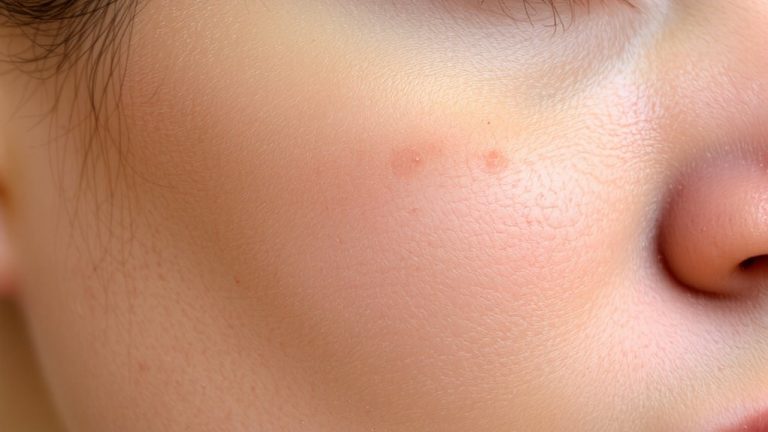 layered makeup for scars