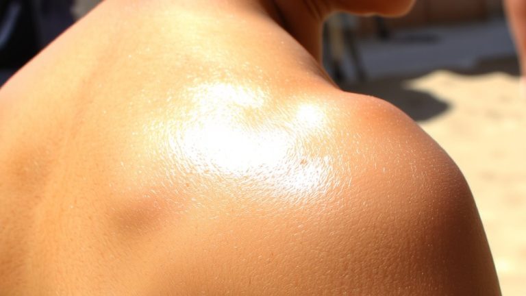 lotion for burn to tan