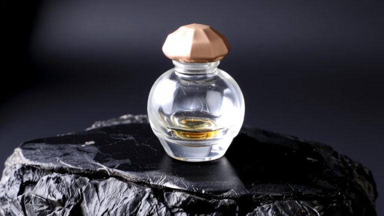luxurious fragrance bottle design