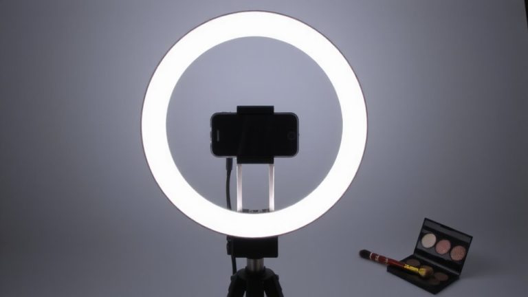 makeup streaming ring light