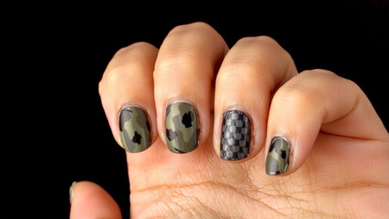 masculine abstract carbon camouflage