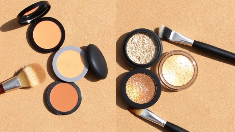 matte for day shimmer for glam