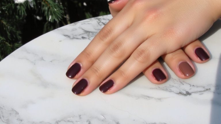 nail colors for winter skin
