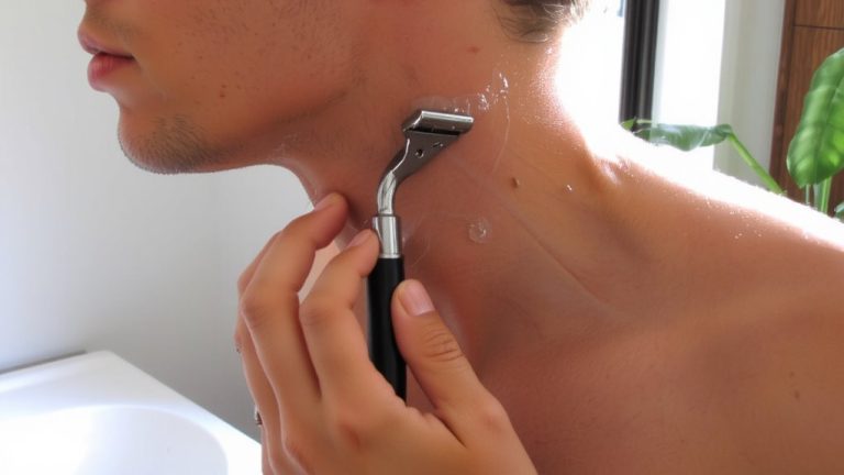 neck only shaving irritation prevention