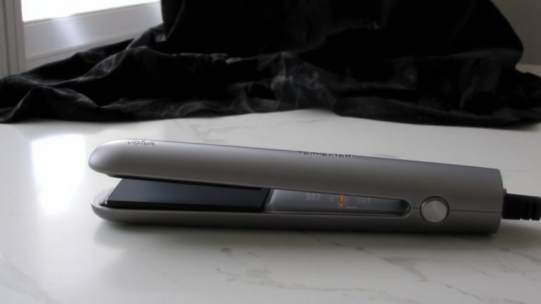 optimal heat for straightening