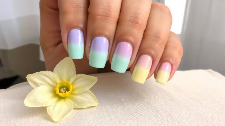pastel pinks and whites