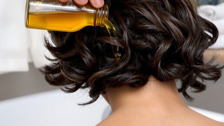 pre wash hair oil treatment