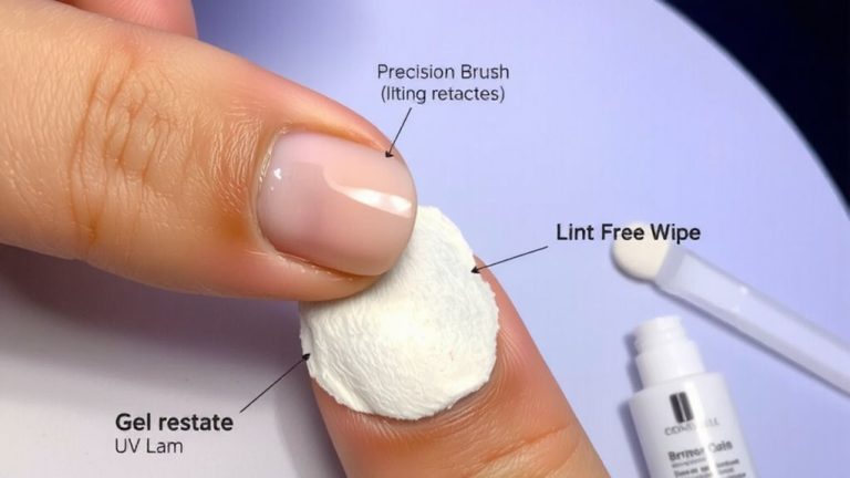 preventing lifted gel edges
