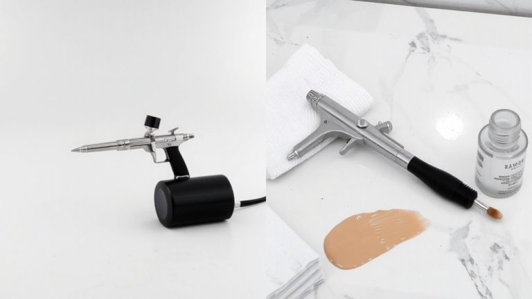 professional vs at home airbrush foundations
