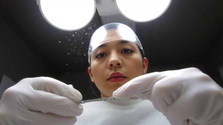 protect against nail dust inhalation