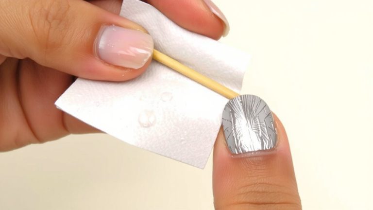 remove stick on nails