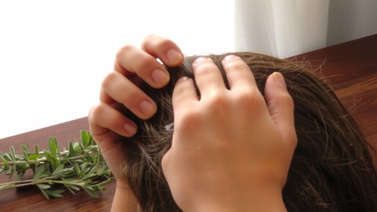 rosemary oil scalp massage