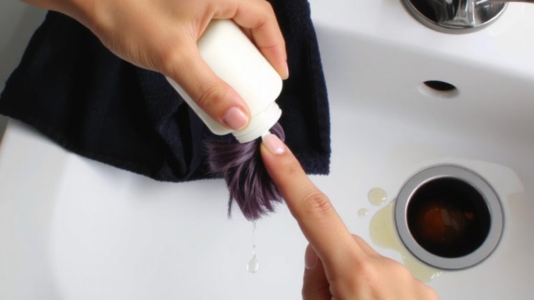 safe permanent hair dye removal