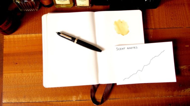 scent journal tracking