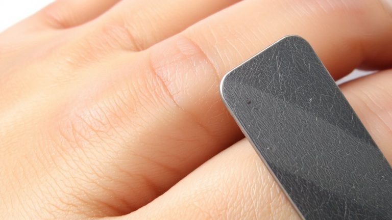 shaping square nails with rounded corners