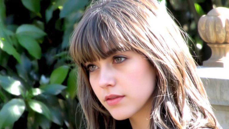 short layered bangs styles