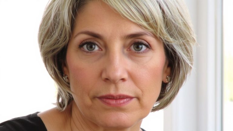 short layers volumizing style