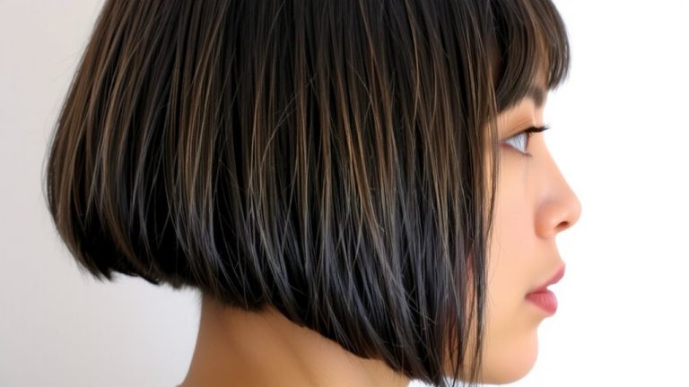 short textured layers cut