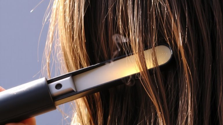 silicones protect hair heat
