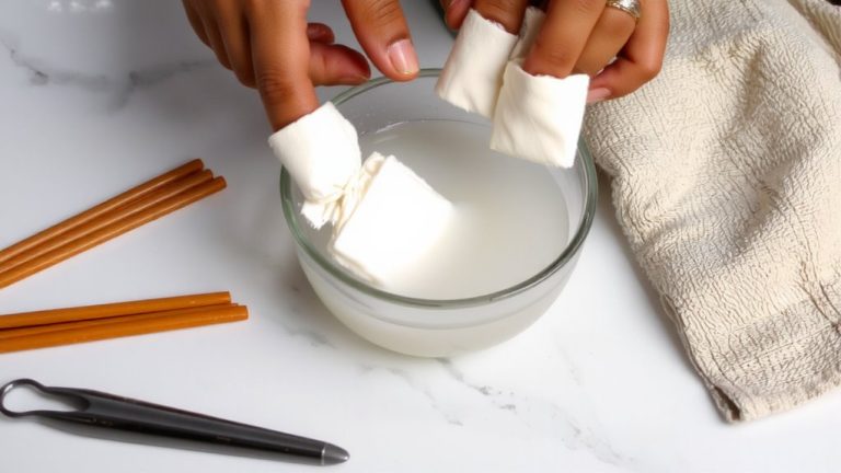 soak remove push dry