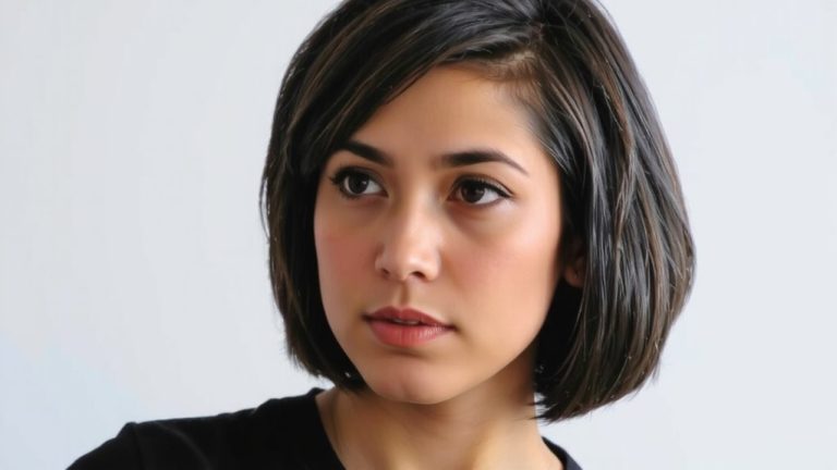 soft layers side bangs