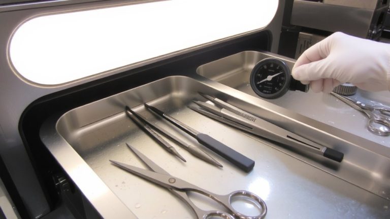 strict autoclave protocols ensured