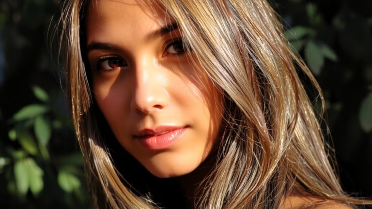 tan skin brown eyes