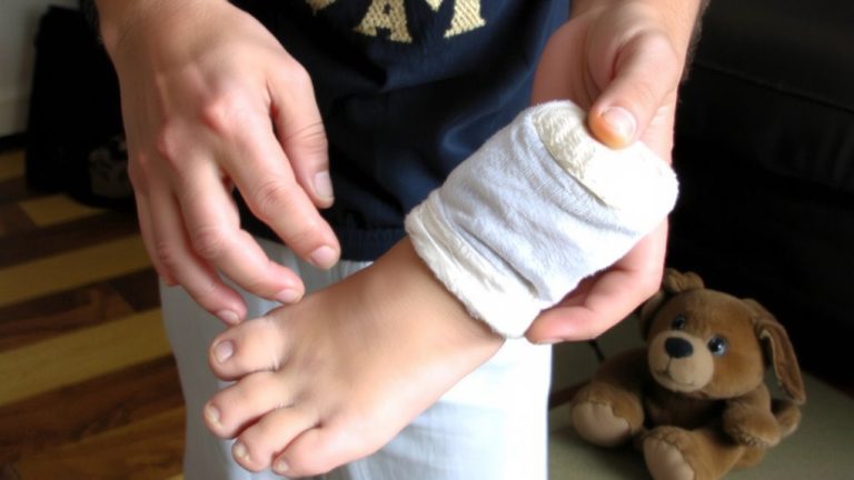 teach dads foot checks