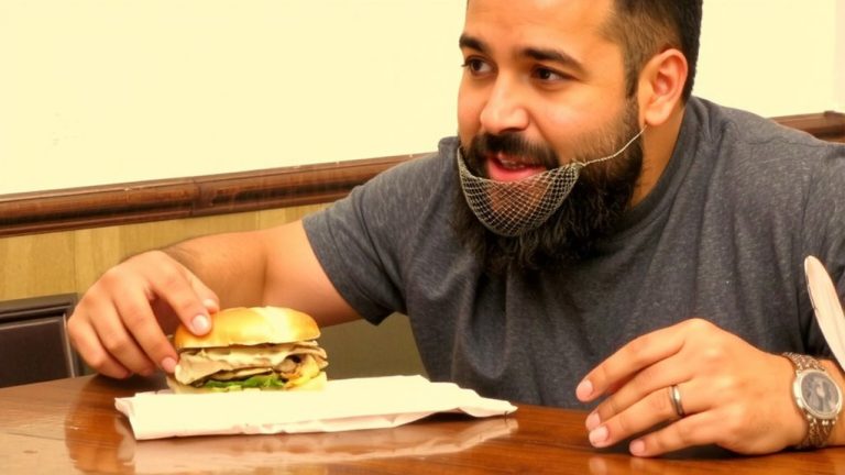 use a beard guard