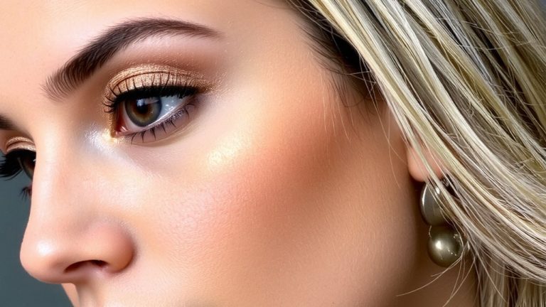 warm bronze shimmer shade
