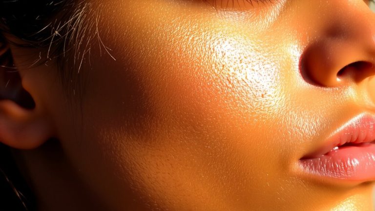warm golden copper highlight