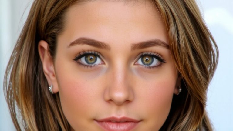 warm tones complement hazel eyes