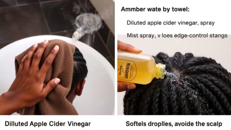 wash braids without soaking