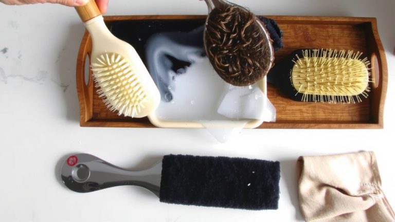 wash with warm soapy water