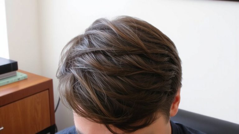 widow s peak receding haircut