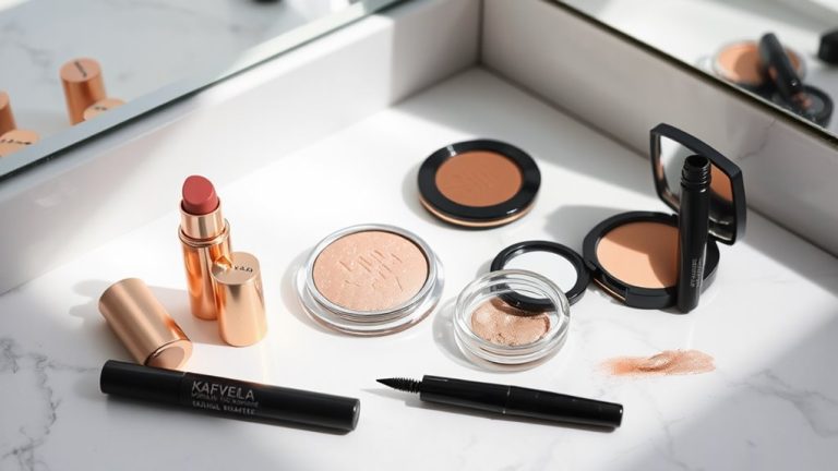 affordable makeup luxe look