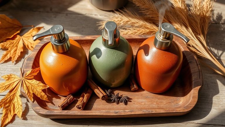autumn scented fall hand soaps