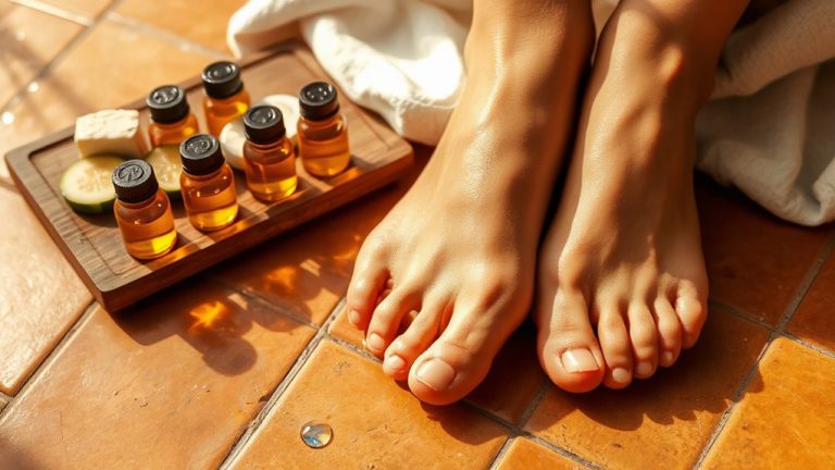 best oils for dry feet