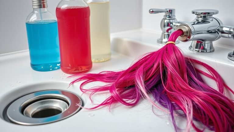 clarifying shampoos remove hair color
