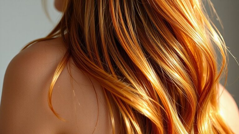 copper hair shine glosses