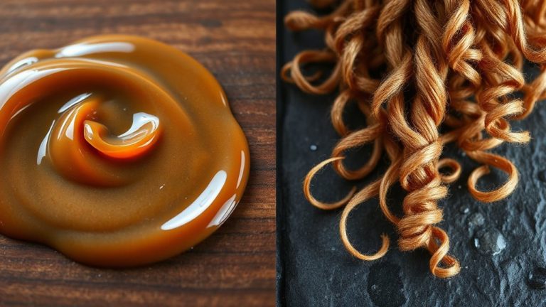 curly hair pomade shine