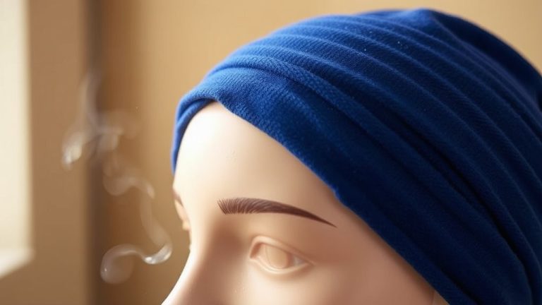face washing headbands stay