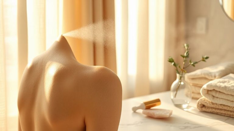 fair skin airbrush tanning