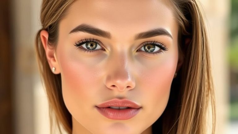 flattering makeup for square faces