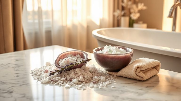glowing skin bath salts