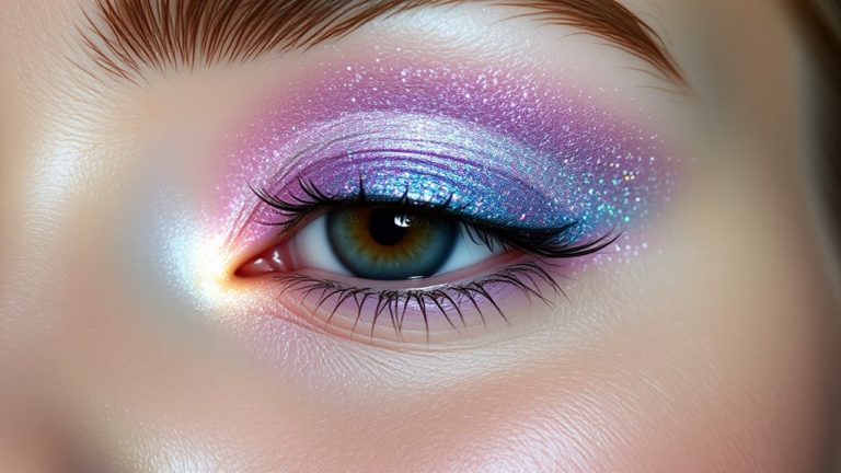 holographic eyeshadows for sparkle