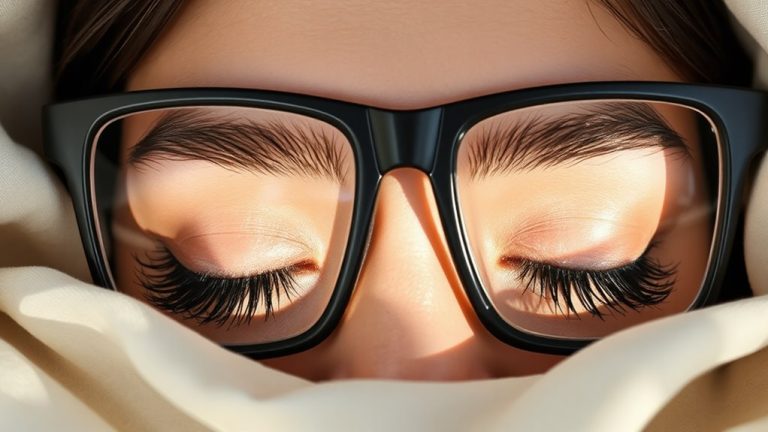 lashes for glasses wearers