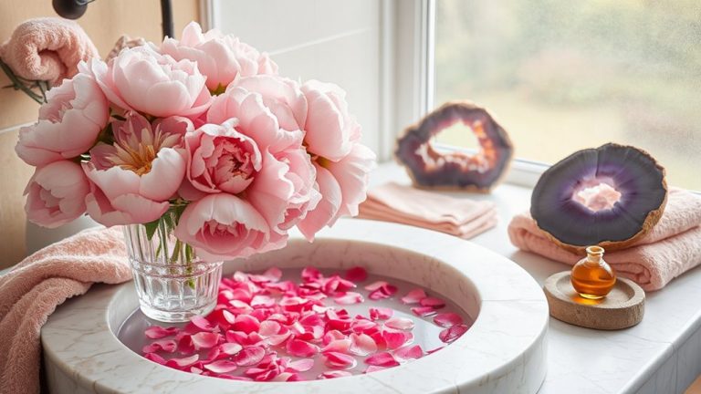 luxury spa pink fragrances
