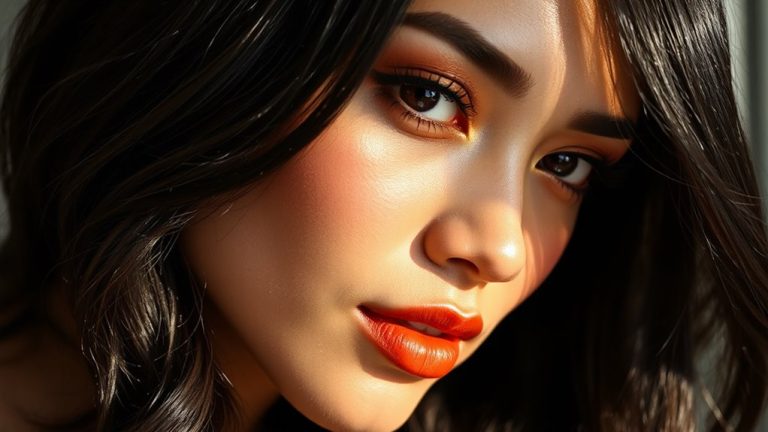 makeup picks for dark hair