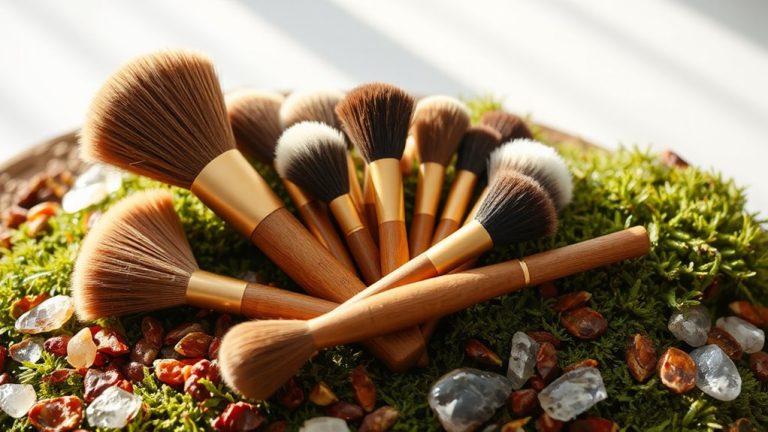 natural eco friendly makeup brushes